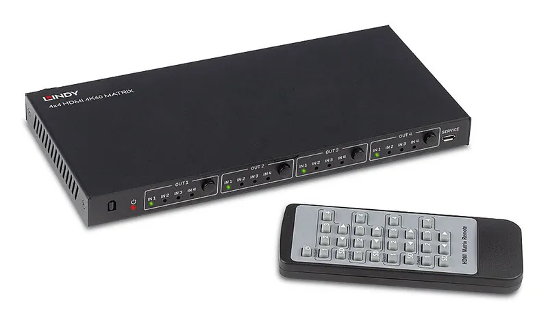Lindy 4x4 HDMI 4K60 Matrix