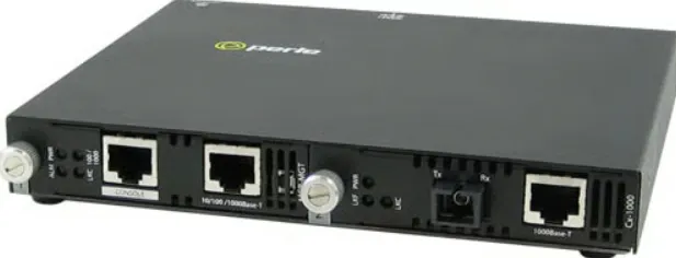 Perle SMI-1000-S1SC10D network media converter 1000 Mbit/s 1490 nm Sin