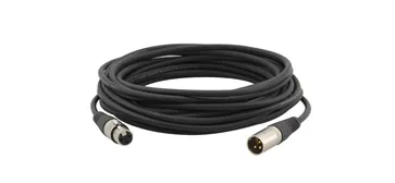 Kramer Electronics XLR Quad Style 7.6m audio cable XLR (3-pin) Black