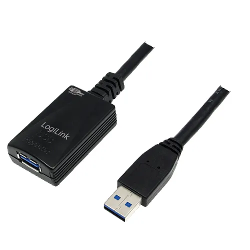 LogiLink 5.0m USB 3.0 M/F USB cable USB 3.2 Gen 1 (3.1 Gen 1) 5 m USB
