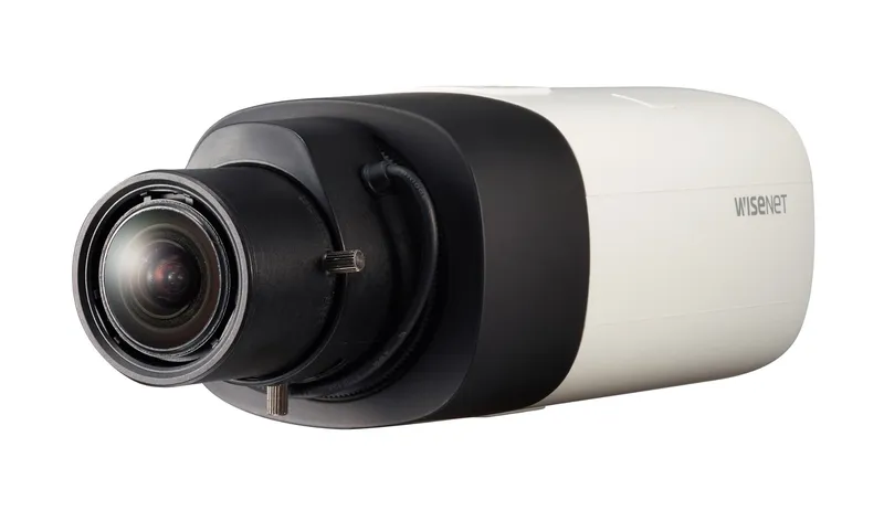 Hanwha XNB-6000 Box IP security camera Indoor 1920 x 1080 pixels Ceili