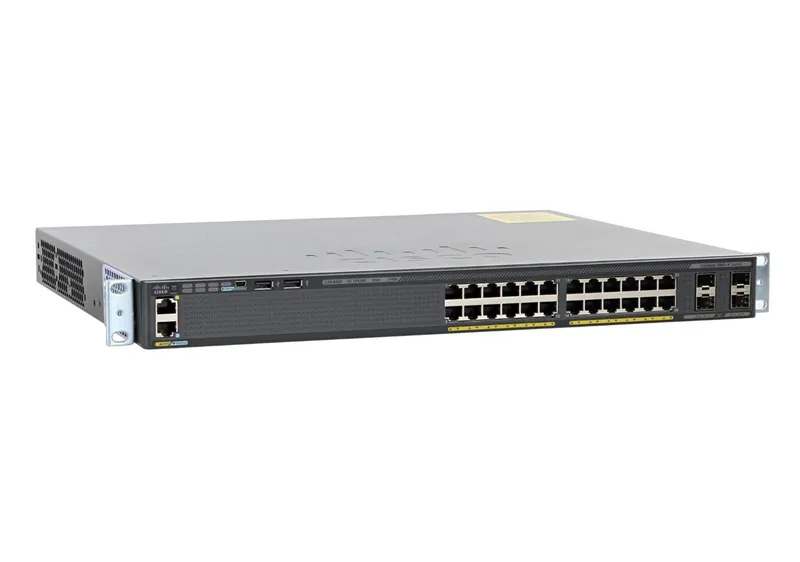 Cisco Small Business Catalyst 2960X-24PS-L Network Switch. 24 Gigabit