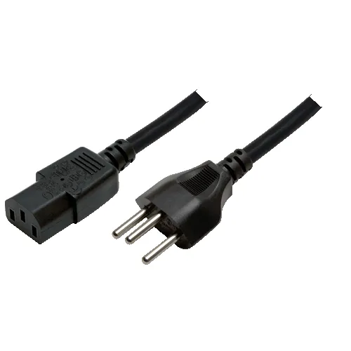 LogiLink Swiss-IEC - C13. 1.8m Black C13 coupler
