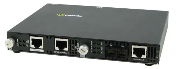 Perle SMI-110-S2SC40 - 10/100 Fast Ethernet Standalone IP Managed Medi