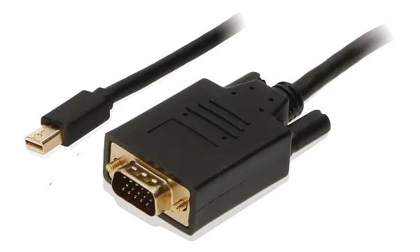 2-Power CAB0027A video cable adapter 1 m VGA (D-Sub) Mini DisplayPort