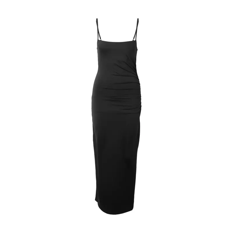 Long jersey dress for women Urban Classics Spaghetti