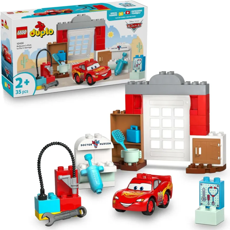 LEGO Duplo McQueen's Visit To Doc's Garage Construction Set 10456