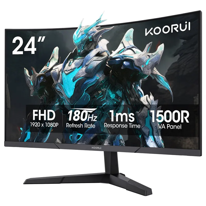 Koorui 24E6CA computer monitor 61 cm (24") 1920 x 1080 pixels Ful