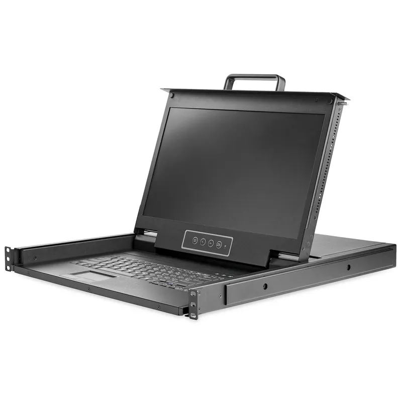 StarTech.com Rackmount KVM Console HD 1080p - Single Port VGA KVM with