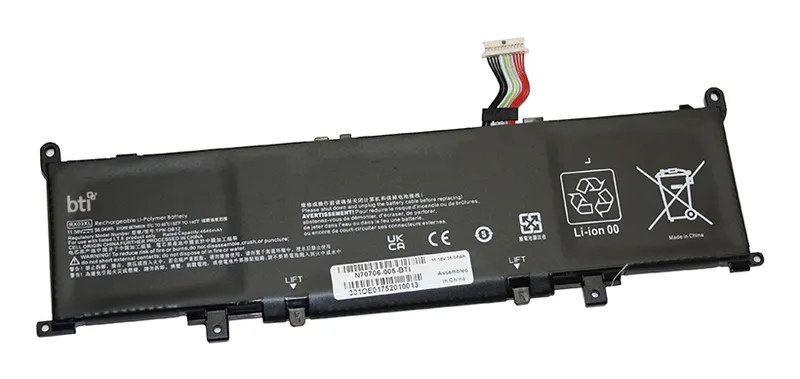 BTI 3 cell N70706-005 replacement battery for HP PROBOOK 465 G11 PROBO