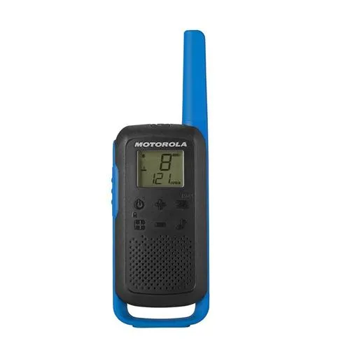 Motorola TALKABOUT T62 Twin Pack Walkie Talkies in Blue