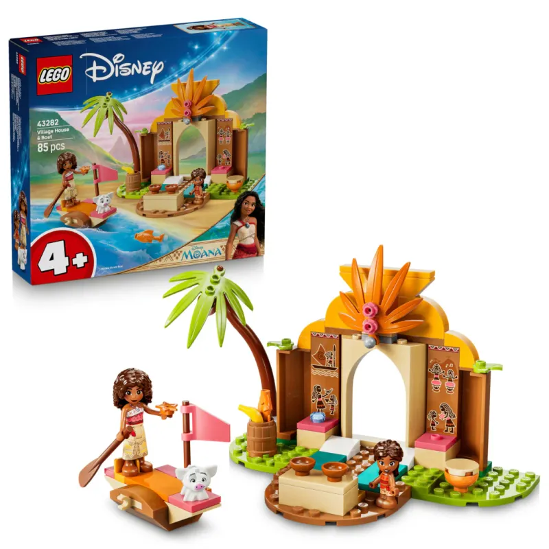 LEGO Disney Moana Village House & Boat 43282