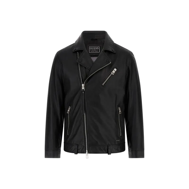 Leather jacket Guess Perfecto