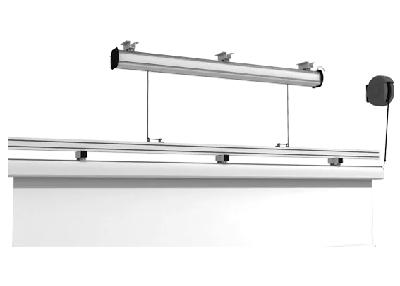 Screen International Screen Winch 400cm Wide (3 cartons) includes RF w