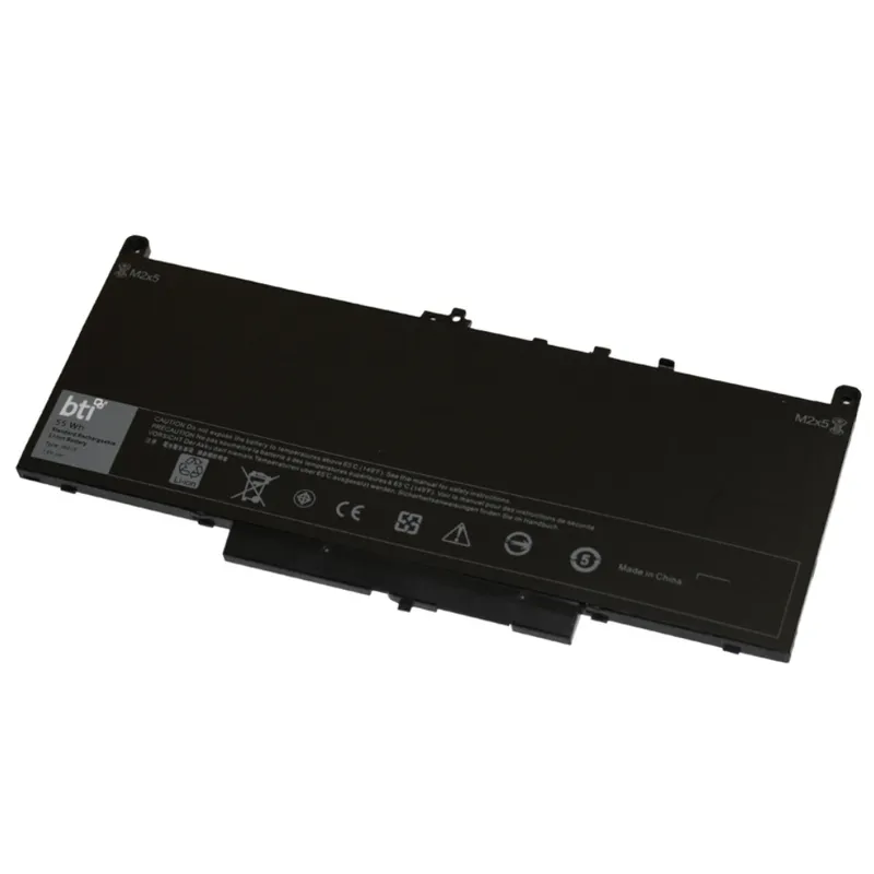 BTI Replacement battery for Dell Latitude E7270 E7470 4 Cell 54Wh Batt
