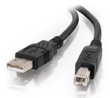 C2G USB 2.0 A/B Cable Black 5m USB cable USB A USB B 0.48 Gbit/s