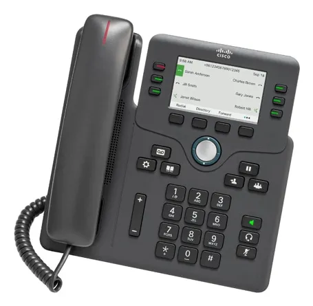 Cisco CP-6871-3PCC-K9= IP phone Black 6 lines