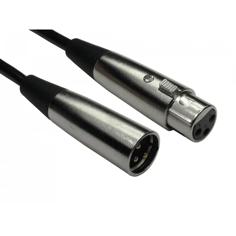 Cables Direct 2XLR-SV115 audio cable 15 m XLR (3-pin) Black Silver