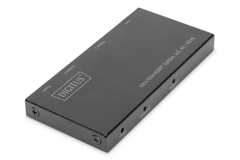 Digitus Ultra Slim HDMI Splitter. 1x2. 4K / 60 Hz