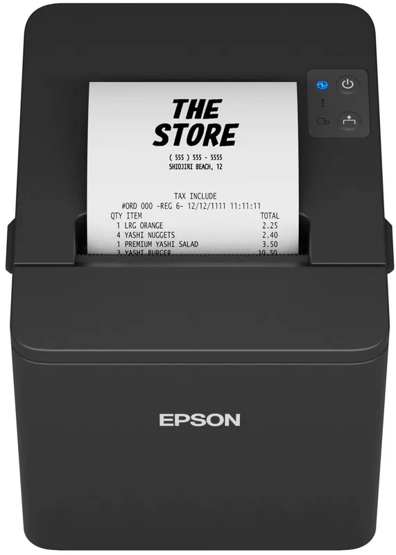 Epson TM-T20IV(102):USB+Serial+Ether. PS. Blk. EU. RS-232