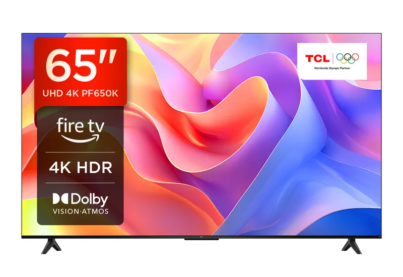 TCL 65PF650K TV 165.1 cm (65") 4K Ultra HD Smart TV Wi-Fi Titaniu