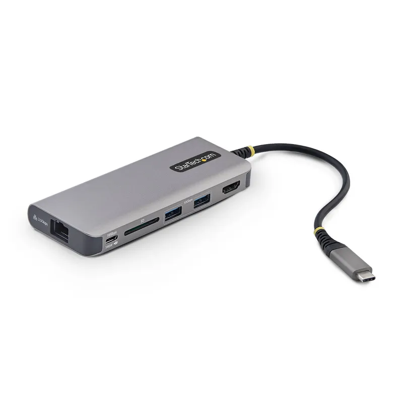 StarTech.com USB-C to HDMI Multiport Adapter. 140W PD Charging. 4K 60H