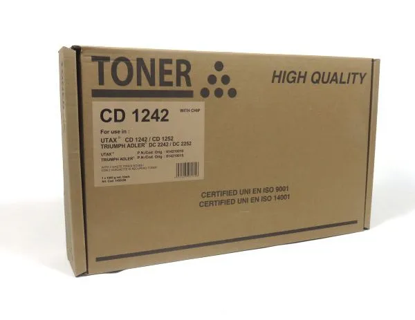 Data Direct UTAX CD1242/1252 Toner Chipped Compatible 614210010C