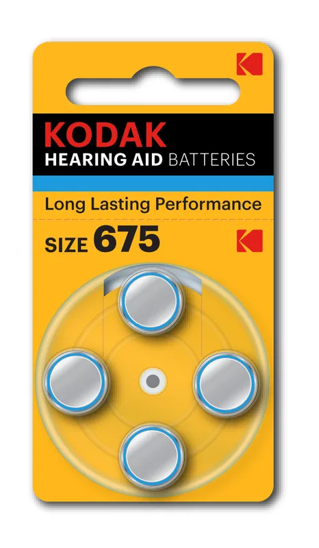 Kodak Hearing Aid 675 Single-use battery Zinc-Air