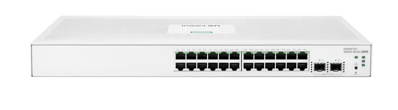 HPE Aruba Networking Networking Instant On Switch 24p Gigabit 2p SFP 1