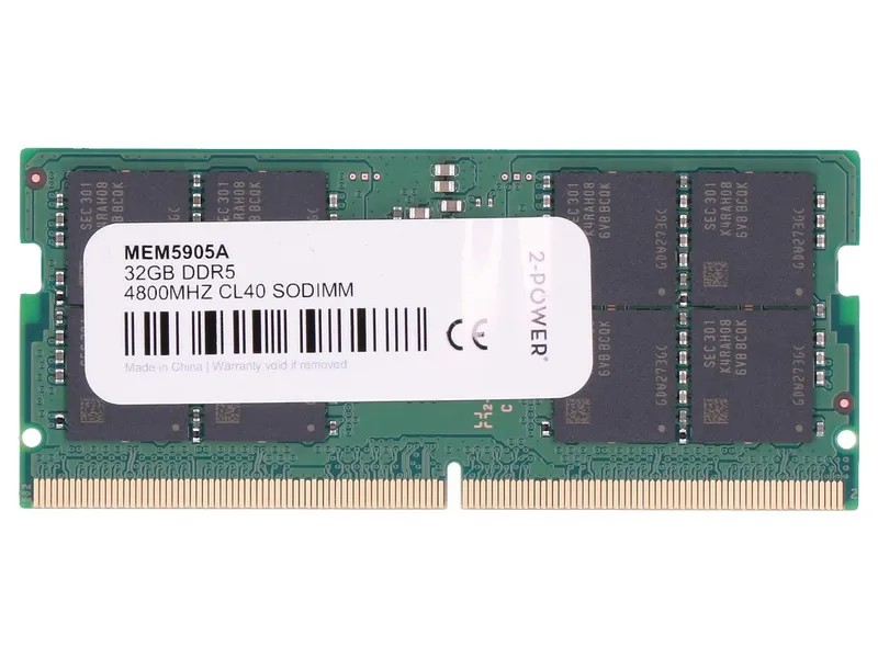 2-Power 2P-KVR48S40BD8-32 memory module 32 GB 1 x 32 GB DDR4 260-pin S