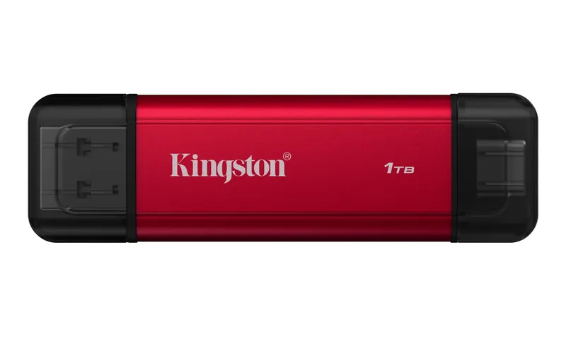Kingston Technology 1TB Dual USB-A/C Portable SSD. Up to 1050MB/s USB