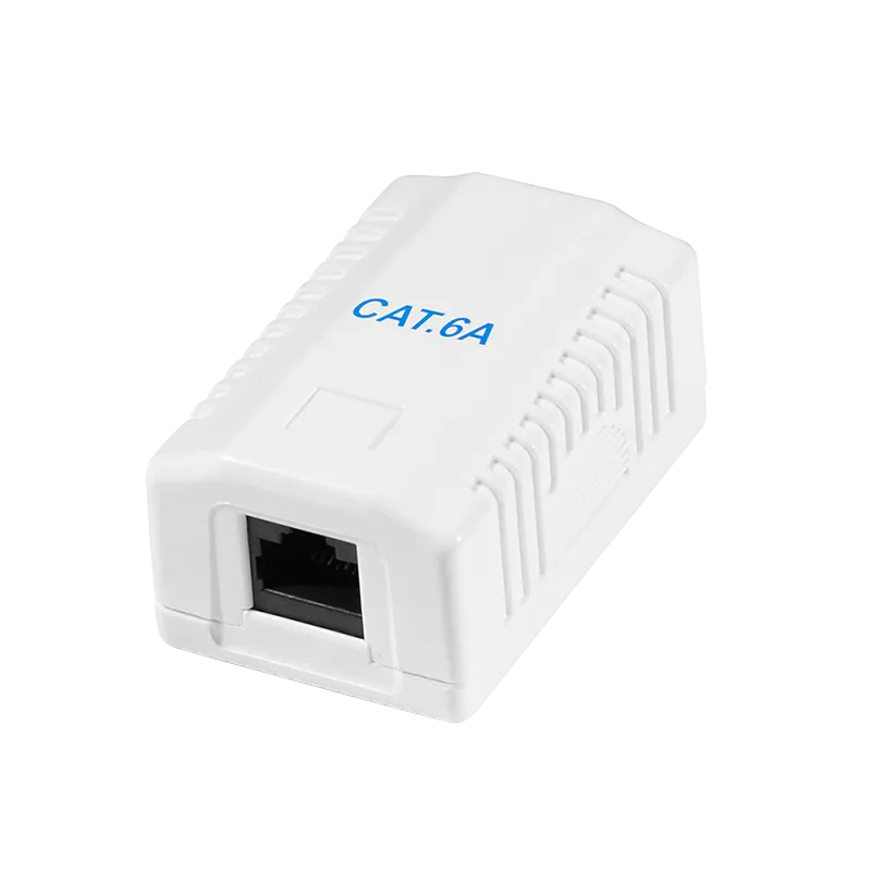 LogiLink Cat.6A Surface Mounted Box 1 x RJ45. unshielded