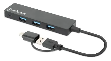 Manhattan USB-C & USB-A Combo Dock/Hub. Ports (4): USB-A (x4). 5 G