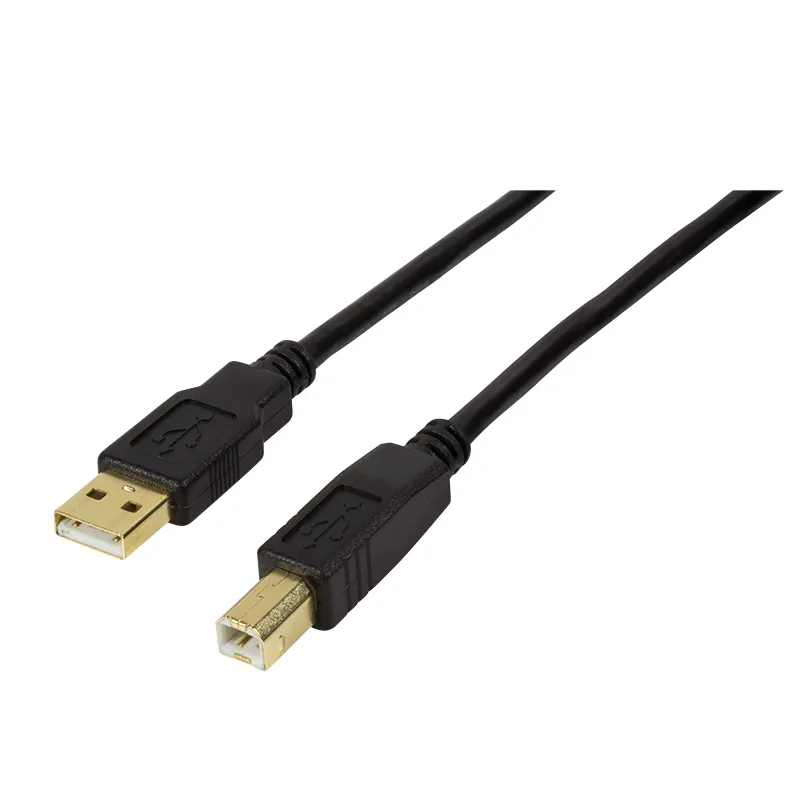 LogiLink UA0265 USB cable USB 2.0 15 m USB A USB B Black