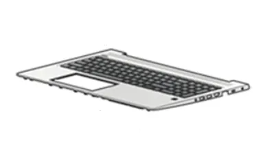 HP L45091-061 laptop spare part Housing base + keyboard