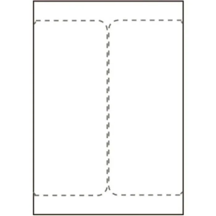 Capture SHIPLABEL105X220-I2P printer label White