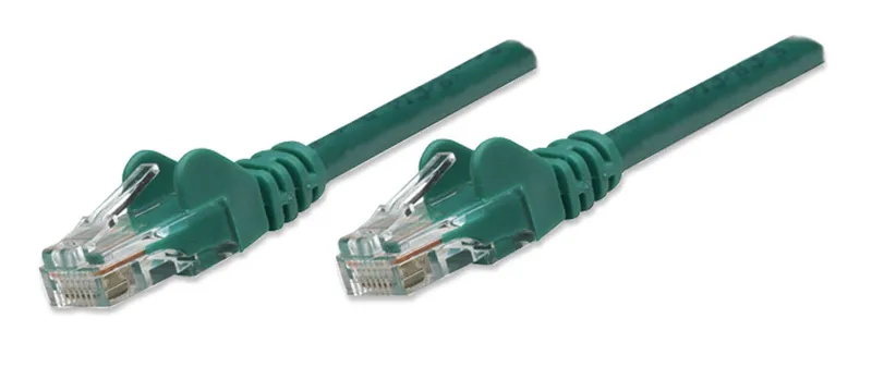 Intellinet Network Patch Cable. Cat5e. 0.5m. Green. CCA. U/UTP. PVC. R
