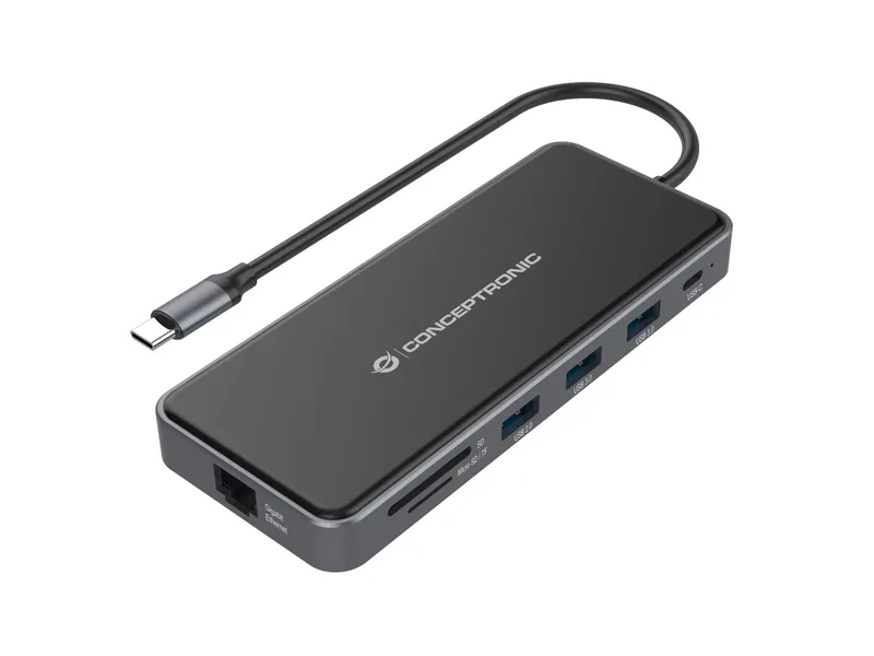 Conceptronic DONN15G notebook dock/port replicator Wired USB 3.2 Gen 1