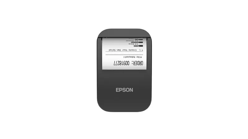 Epson TM-P20II (101): Mobile Receipt. Bluetooth. USB-C. Black. EMEA