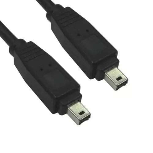 Cables Direct CDL-150EE5M FireWire cable 5 m 4-p Black
