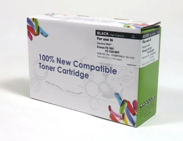Data Direct Kyocera FS1060 1325 Toner Compatible TK1125 1T02M70NL0