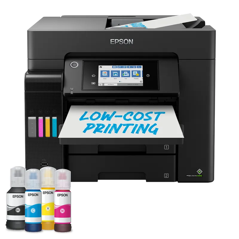 New Open Box Epson EcoTank ET-5855 A4 Colour Multifunction Inkjet Printer Up to 4800x1200 dpi