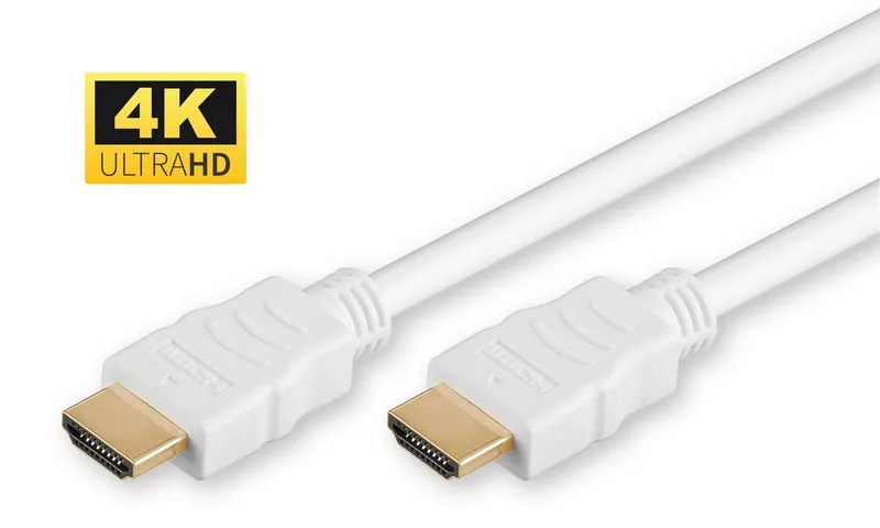 Microconnect HDMI High Speed cable. 10m. White