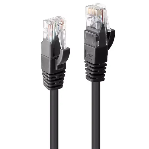 Lindy 20m Cat.6 U/UTP Network Cable Black