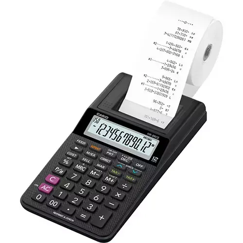 Casio HR-8RCE-BK calculator Desktop Printing Black