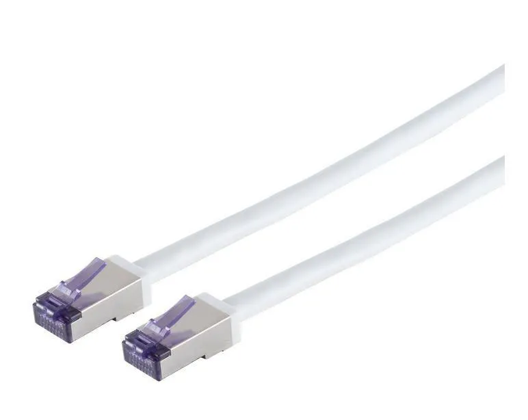 Lanview LVN-CAT6A-FLEX-1MWH networking cable White 1 m S/FTP (S-STP)