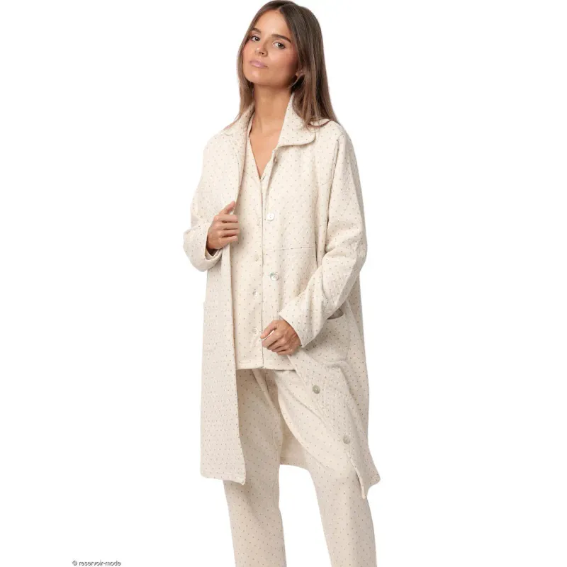 Women's Indoor Jacket Admas Organic Dots