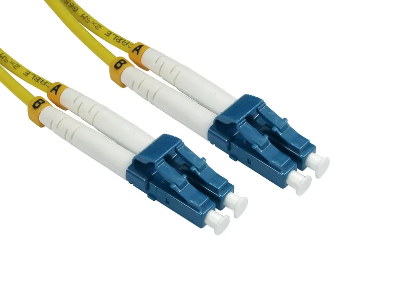 Cables Direct FB2S-LCLC-010Y fibre optic cable 1 m 2x LC Yellow