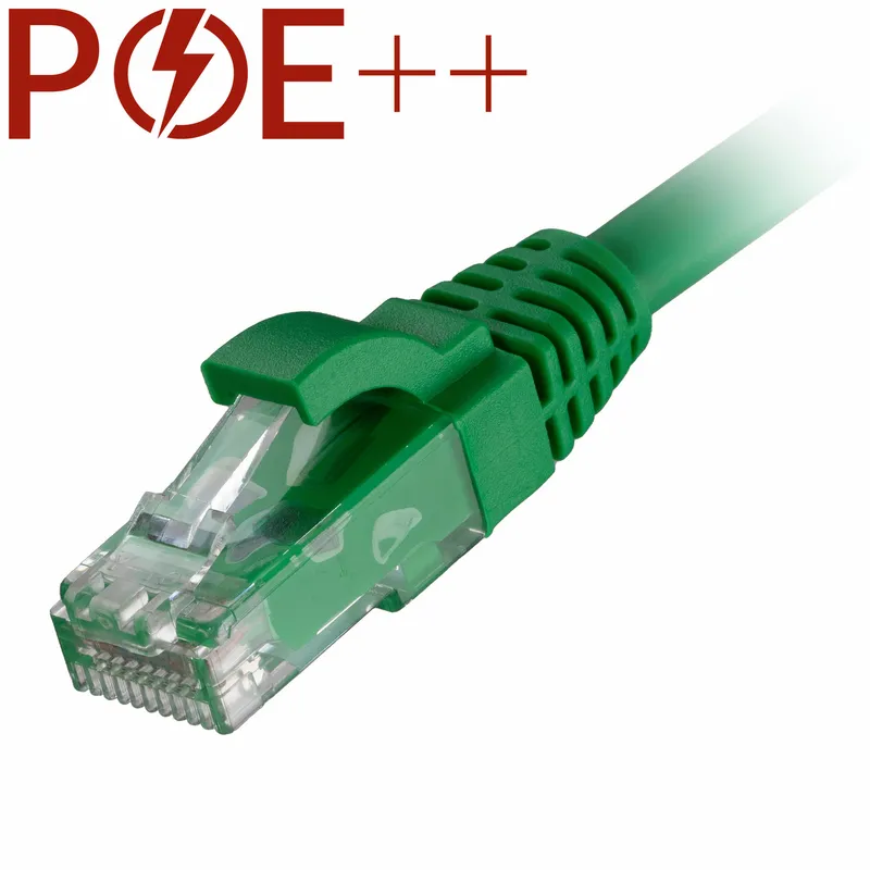 Cablenet 4m Cat6 RJ45 Green U/UTP LSOH 24AWG Snagless Booted Patch Lea