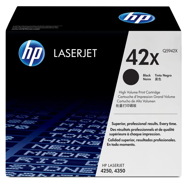 HP Q5942X/42X Toner cartridge black high-capacity. 20K pages ISO/IEC 1